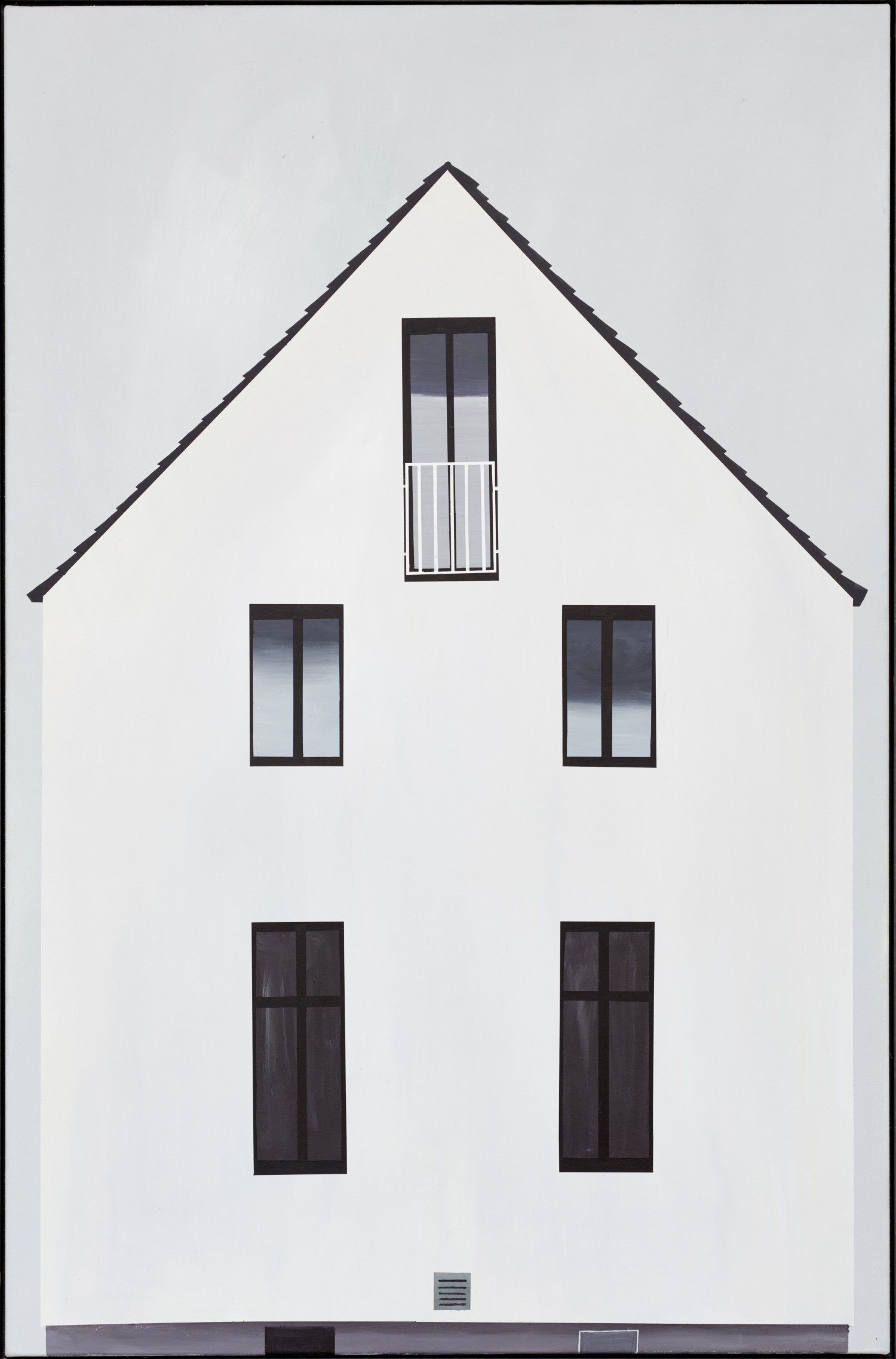 "H&Ouml;LLENPFORTE", 145x95, Acryl auf Leinwand, 2020