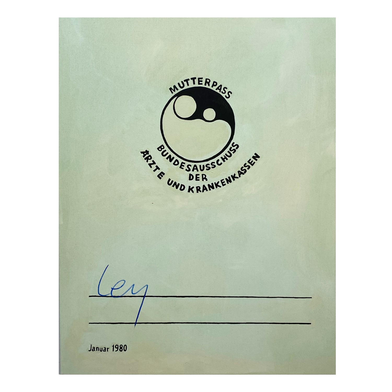 "Anna Maria", Acryl auf Leinwand, 90x70, 2025